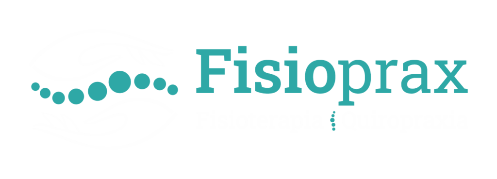 Logo da Fisioprax, clínica de fisioterapia, quiropraxia e reabilitação em São Paulo